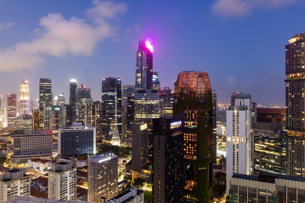 Singapore’s skyline. A man told the High Court that his actions were because of alcohol and he had made a “big mistake”. Photo: Bloomberg