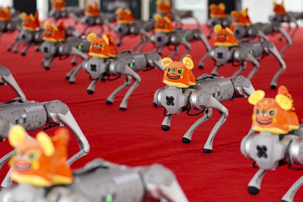 Robot dogs are not just useful for their novelty factor. Testing has shown they are sharp-shooters when given a machine gun - something which could change the future of warfare. Photo: Xinhua
