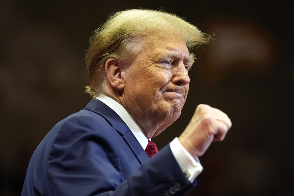 Donald Trump at a campaign rally in Rock Hill, South Carolina, last week. Photo: AP