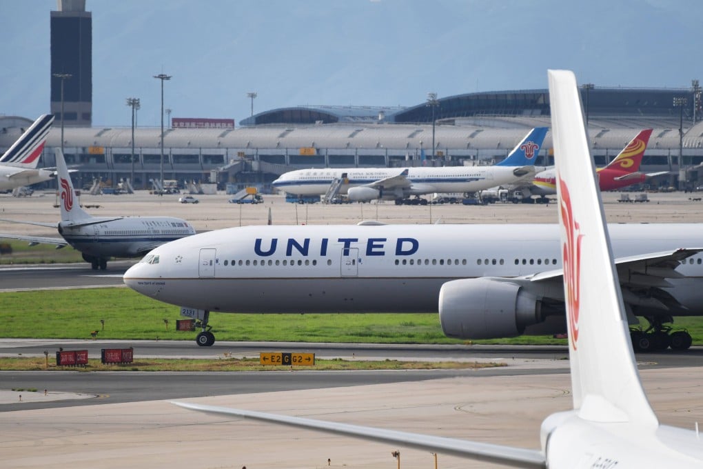 Aviation authorities in China and United States will ramp up the total number or weekly flights between the countries starting in April, but flight volume remains a fraction of pre-pandemic schedules. Photo: AFP