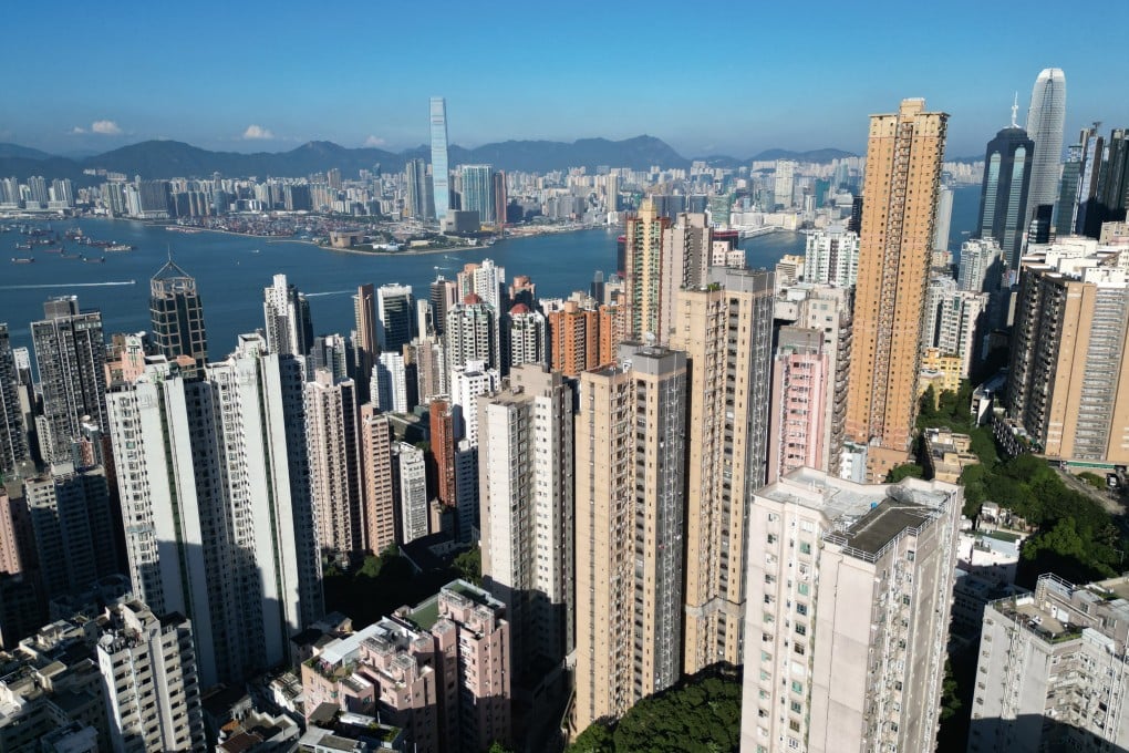 View of residential buildings at the Mid-Levels. Photo: May Tse