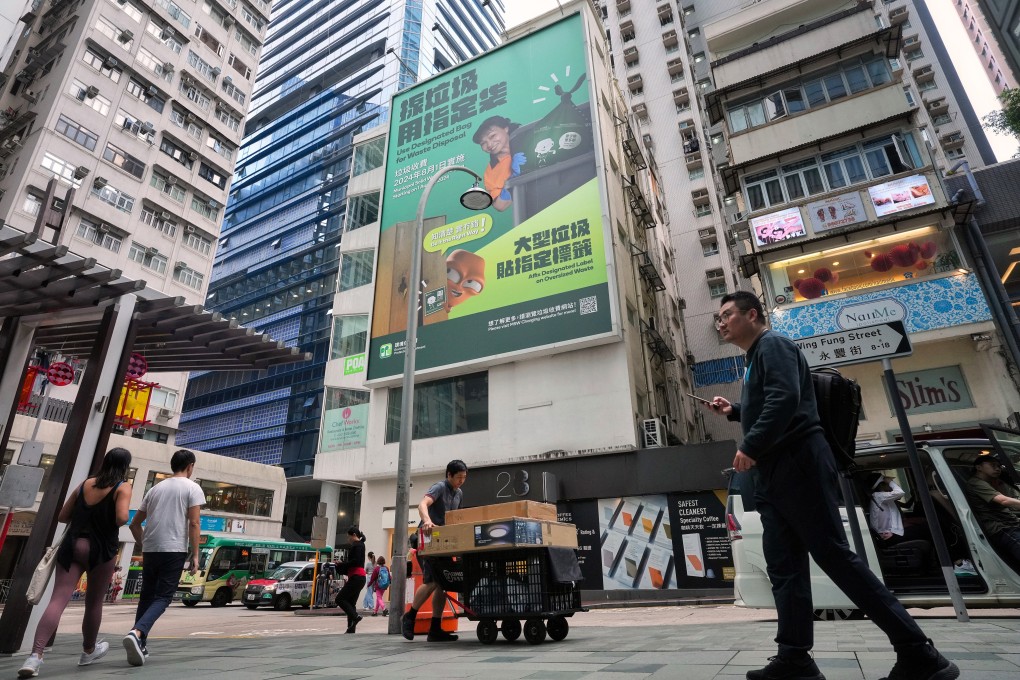 The waste-charging scheme will come into effect in August. Photo: Elson Li