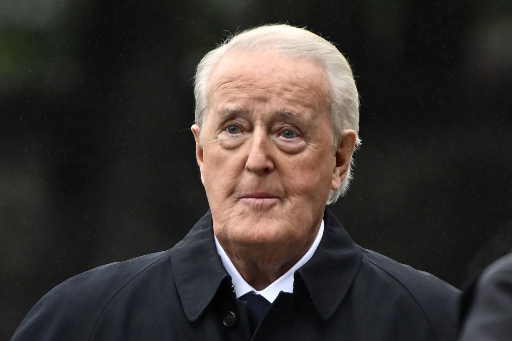 Former Canadian prime minister Brian Mulroney in 2022. File photo: AP