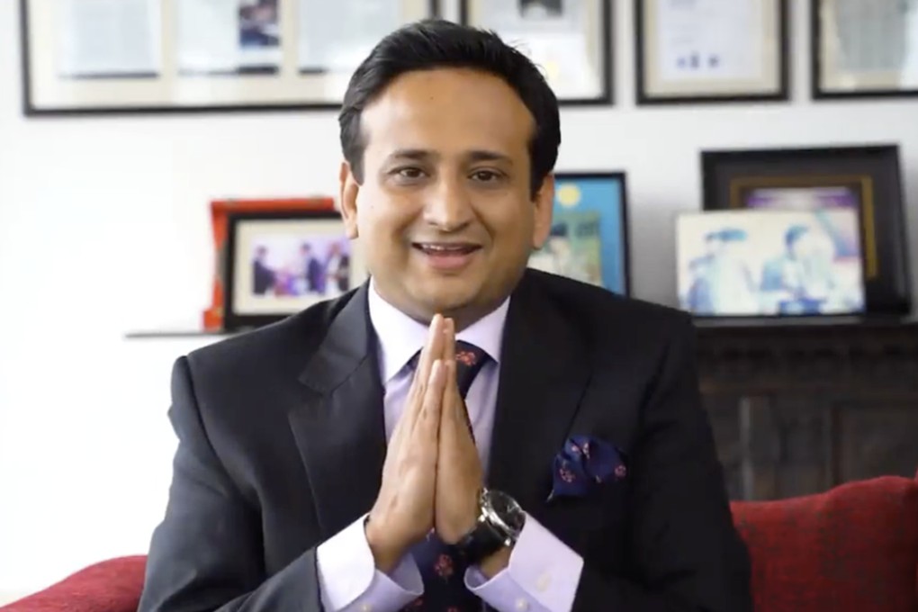 Nirvana Chaudhary. His  family’s business interests span banks, hotels, factories and industrial estates, as well as the popular Wai Wai brand of instant noodles. Photo: Instagram/nirvanachaudhary