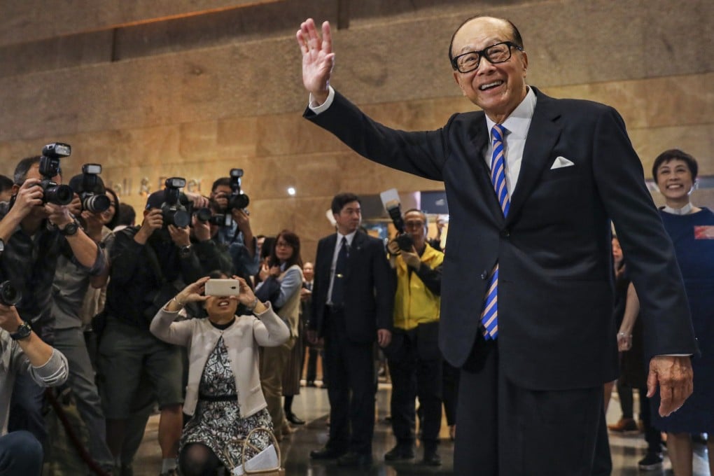 Tycoon Li Ka-shing previously donated funds to Stanford University in 2010 to establish the Li Ka Shing Center for Learning and Knowledge. Photo: Felix Wong