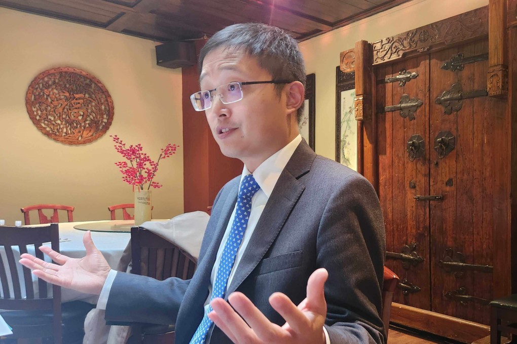 Qian Jin, Beijing’s deputy consul general in New York, has described China’s economy as “moving steadily forward”. Photo: SCMP