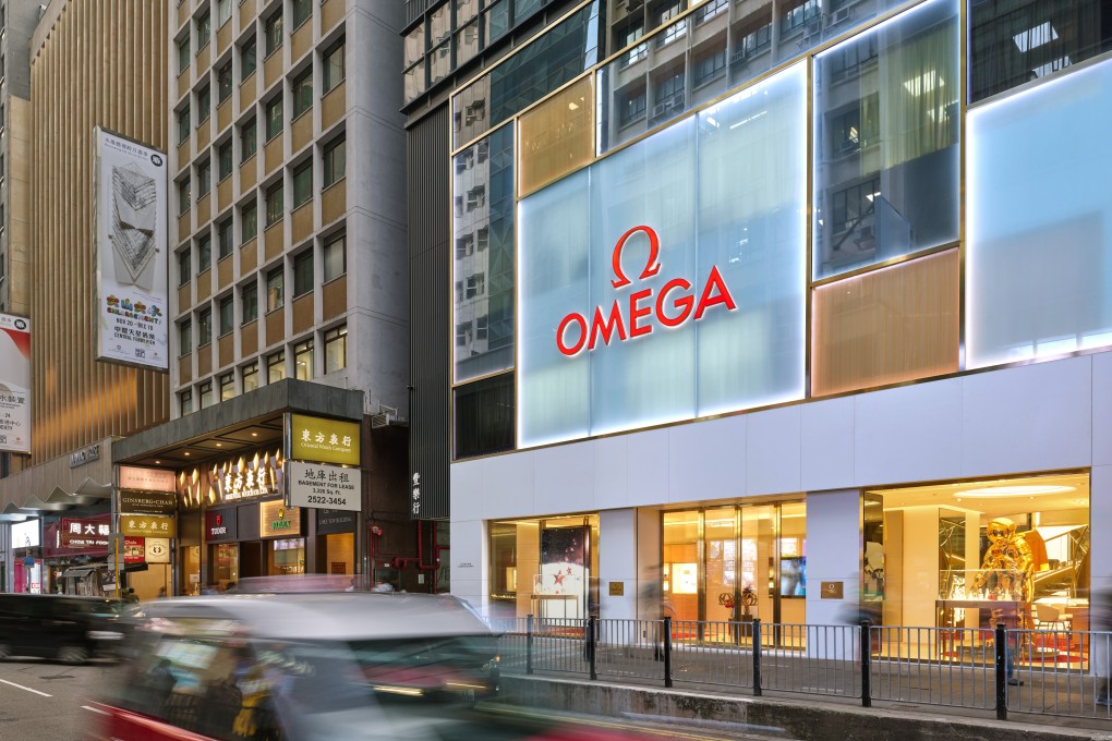 Omega’s recently opened Central boutique is located on Queen’s Road Central. Photo: Handout