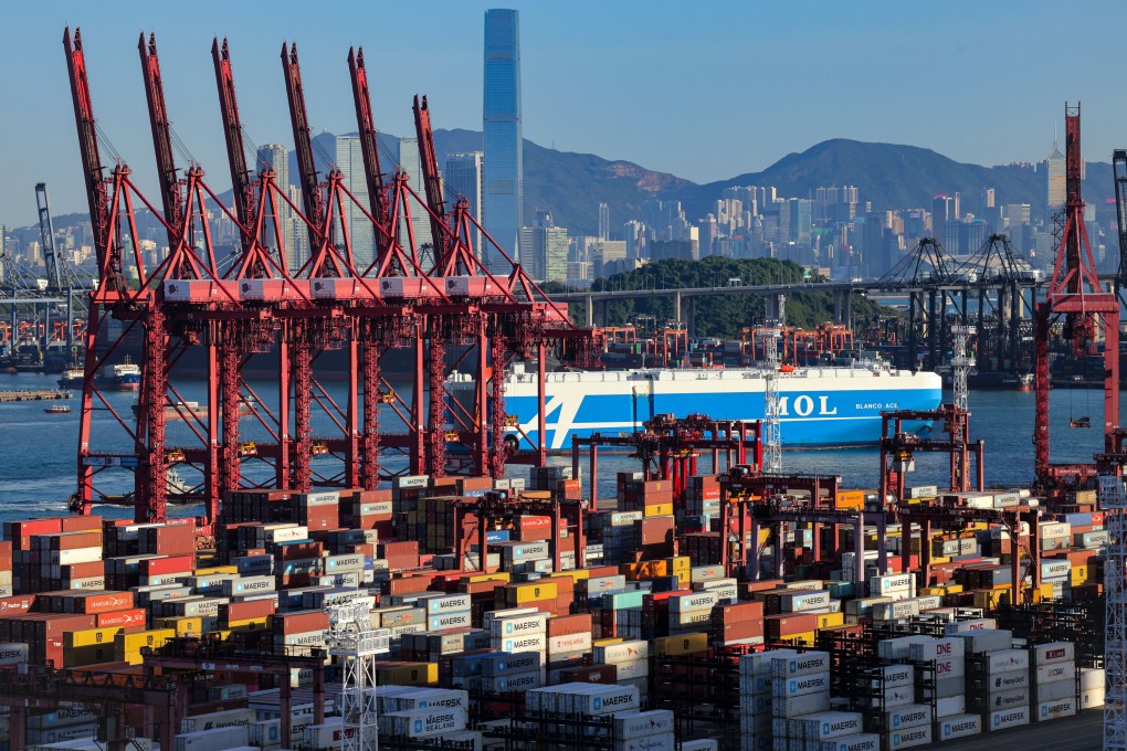 The Kwai Chung Container Terminal. Finance chief Paul Chan says authorities aim to consolidate the city’s status as an international trade centre. Photo: Jelly Tse