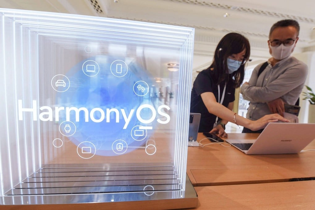 Huawei Technologies’ HarmonyOS is used on smartphones, tablets, smart televisions, personal computers, smartwatches and various home appliances. Photo: Agence France-Presse