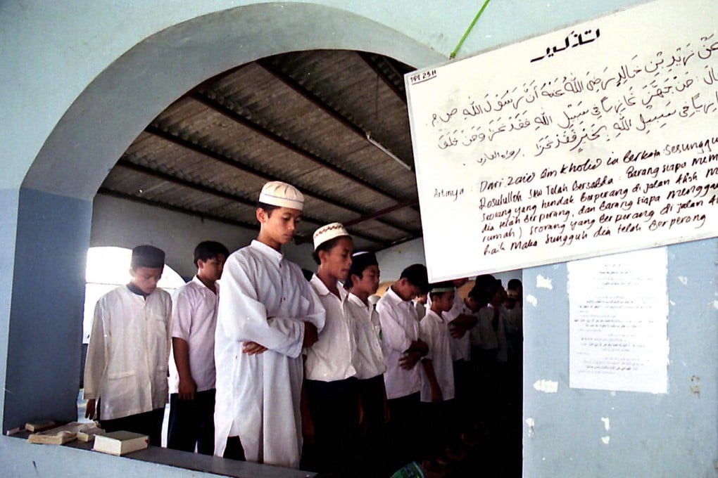 Muslim students at an Islamic boarding school in Central Java, Indonesia. Photo: AFP