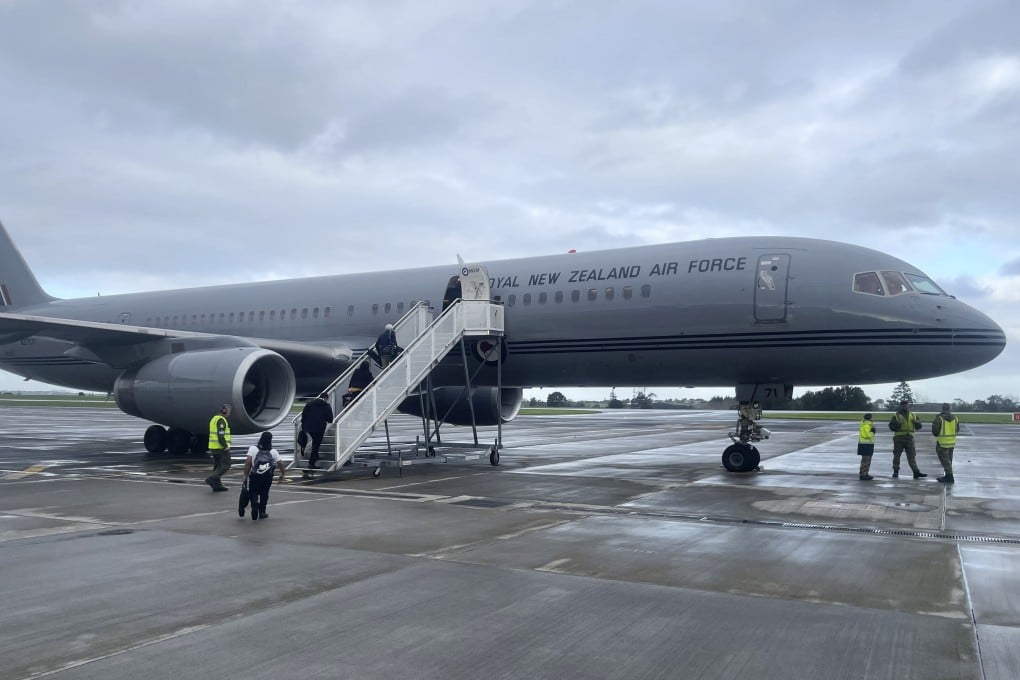 A New Zealand Air Force plane sits on the tarmac at Auckland Airport last year. The two Boeing 757-200s used to transport the country’s leaders have been hit by technical problems in recent years. Photo: AP