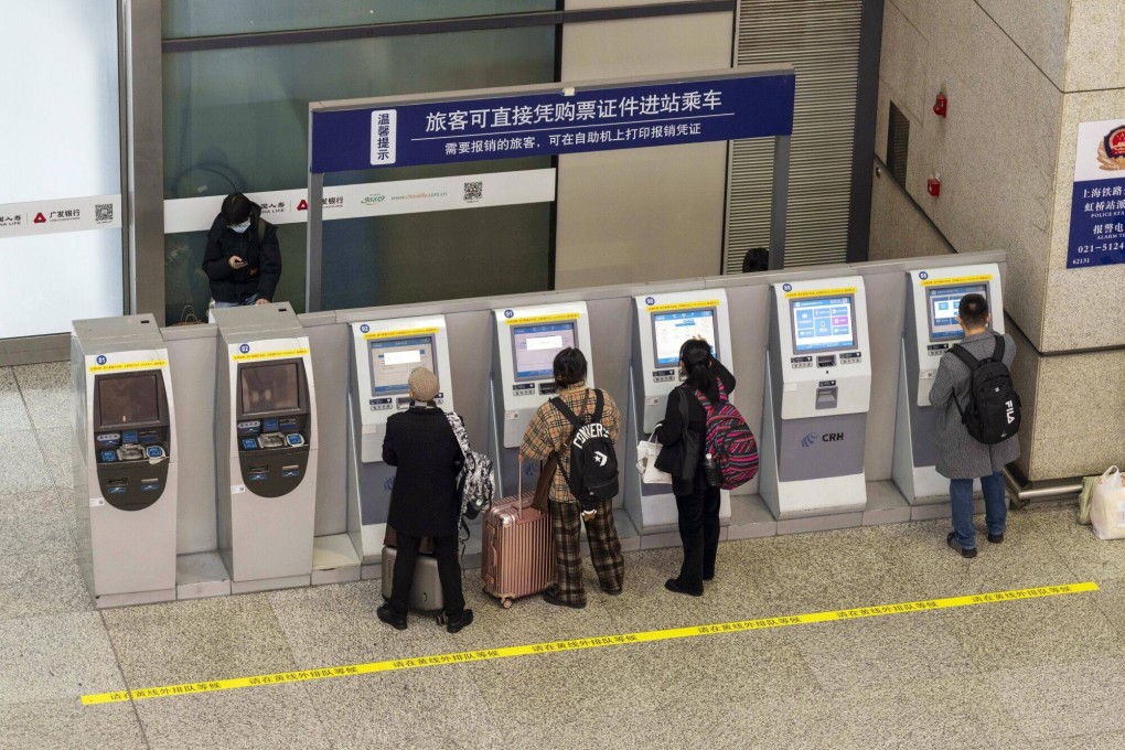 China’s Caixin/S&P Global services purchasing managers’ index (PMI) edged down to 52.5 from 52.7 in January. Photo: Bloomberg