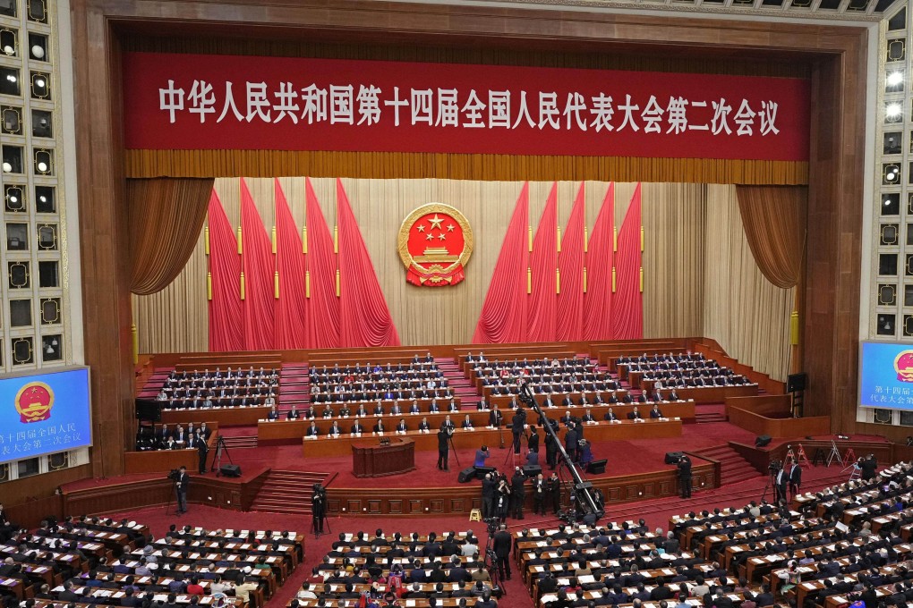 Hong Kong delegates are among those in Beijing for the country’s key annual meetings. Photo: Kyodo
