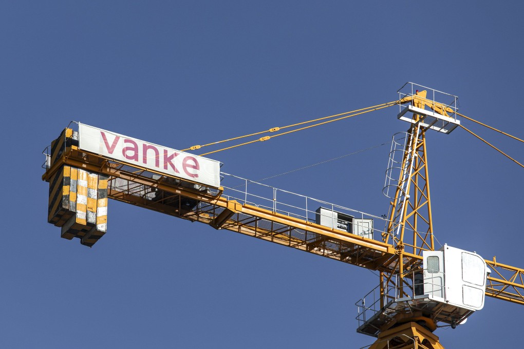 Shares of Vanke fell in Hong Kong on Tuesday, while the bid price for a bond maturing in June fell 0.60 cents to US$88.82. Photo: Bloomberg