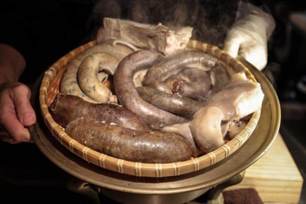 One of the varieties of Korean blood sausage - “sundae” - served at Lee Buk Bang. Choi Ji-hyung, the chef behind the Seoul restaurant, talks about elevating the street food staple. Photo: Lee Buk Bang