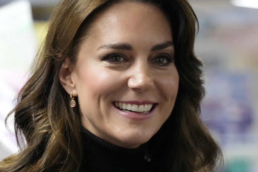 Kate, Princess of Wales, smiles during her visit to Sebby’s Corner in London in November 2023. Photo: AP