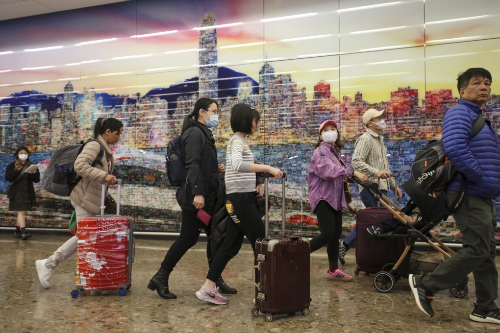 Passengers at an MTR station. In 2020, the rail giant lost money for the first time since its listing two decades ago. Photo: Sun Yeung