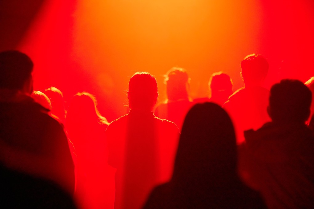Singers perform in Garden of Repose, a multimedia choral concert produced by the Hong Kong Arts Festival at the West Kowloon Cultural District, which includes music by Brahms, Arvo Pärt, Poulenc and Antonia Lotti. Photo: Luster Angle Limited