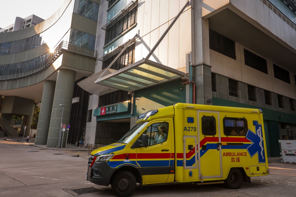 The 56-year-old victim was sent to Caritas Medical Centre for treatment after the incident, but was later certified dead. Photo: Edmond So