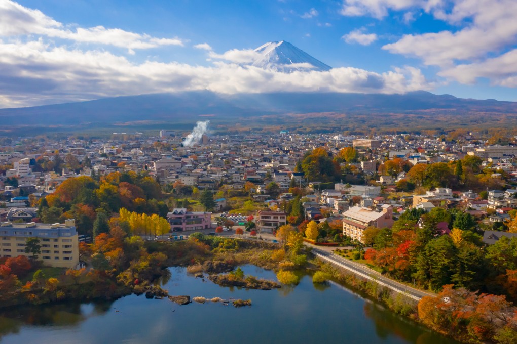 Fujikawaguchiko, a gateway to Japan’s Mount Fuji, features on Booking.com’s  list of the world’s most welcoming cities,  most of them towns and off the beaten track. Photo: Shutterstock