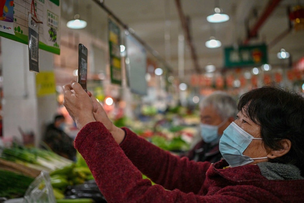 Slightly over 64 per cent of internet users aged over 50 in China had used mobile payment services, data firm Statista said in January last year. Photo: AFP