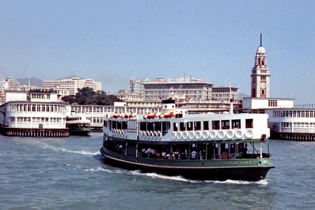 A photo of the Star Ferry crossing Victoria Harbour on show at “Across Victoria Harbour”, which explores the rich history of cross-harbour vessels and how the body of water has shaped the city. Photo: courtesy of Mr Ko Tim Keung / Hong Kong Maritime Museum