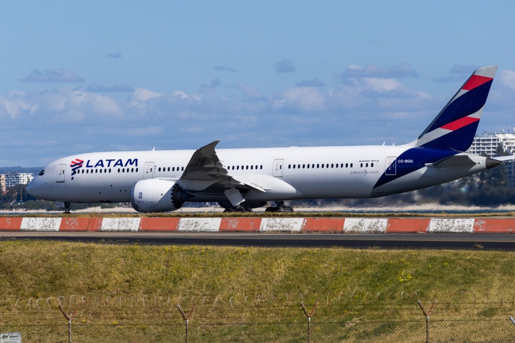 Data from airline tracker FlightAware showed the LATAM flight lost altitude about two hours into the journey. File photo: Shutterstock
