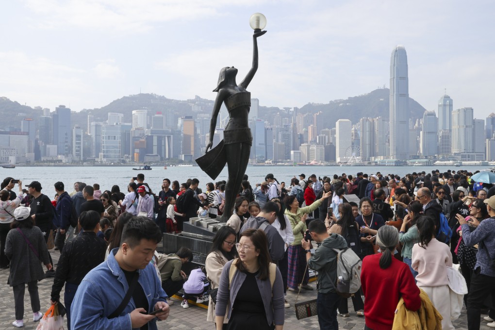 The Avenue of Stars in Tsim Sha Tsui. Alibaba Digital Media and Entertainment Group’s film company will set up an office in the city as its second base under the plan. Photo: Yik Yeung-man
