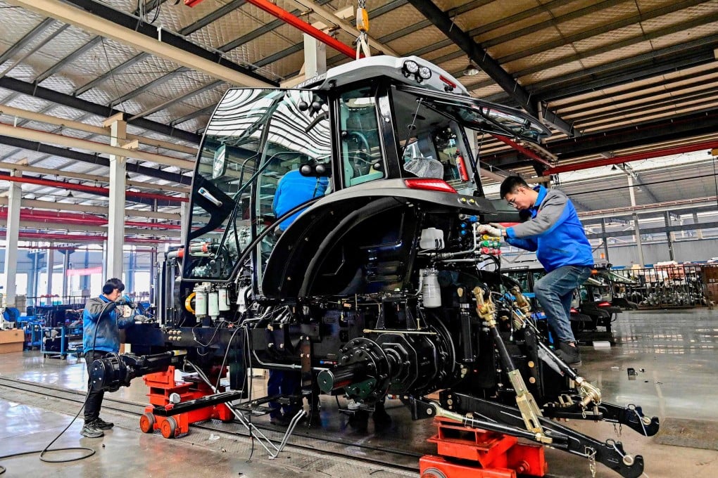 China’s producer price index (PPI) – which measures the cost of goods at the factory gate – was down 2.7 per cent year on year in February. Photo: AFP