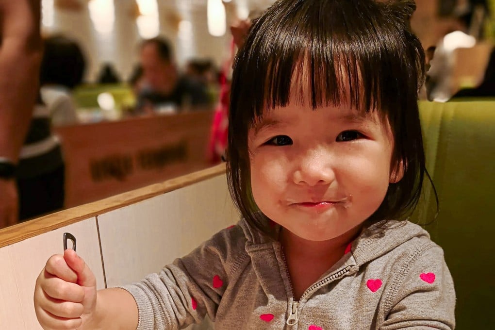 A family photo of Chau Tin-yu. She was diagnosed with rhabdomyosarcoma, a type of malignant tumour, in 2018. Photo: Handout