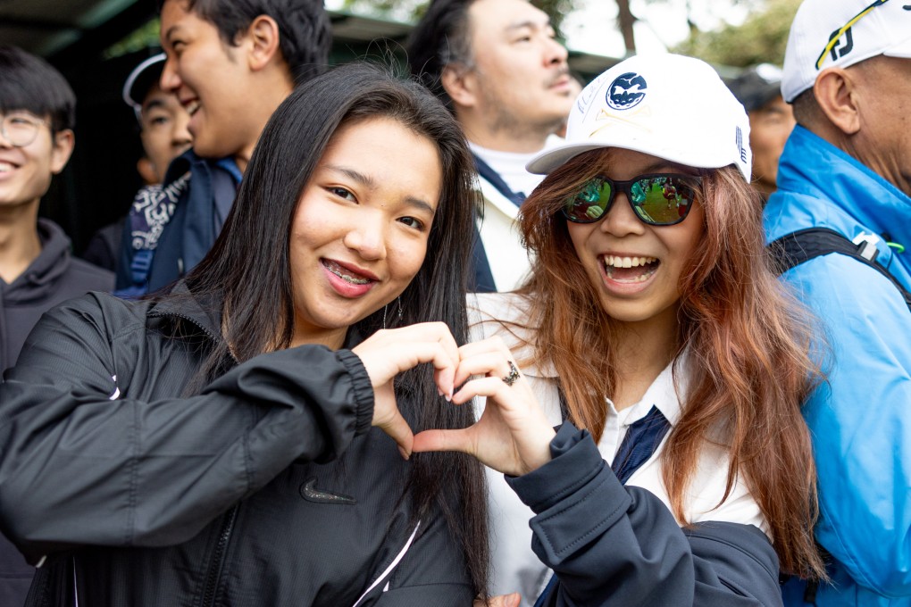 Fans are are seen before the final round of LIV Golf Hong Kong in Fanling on Sunday. Photo: LIV Golf
