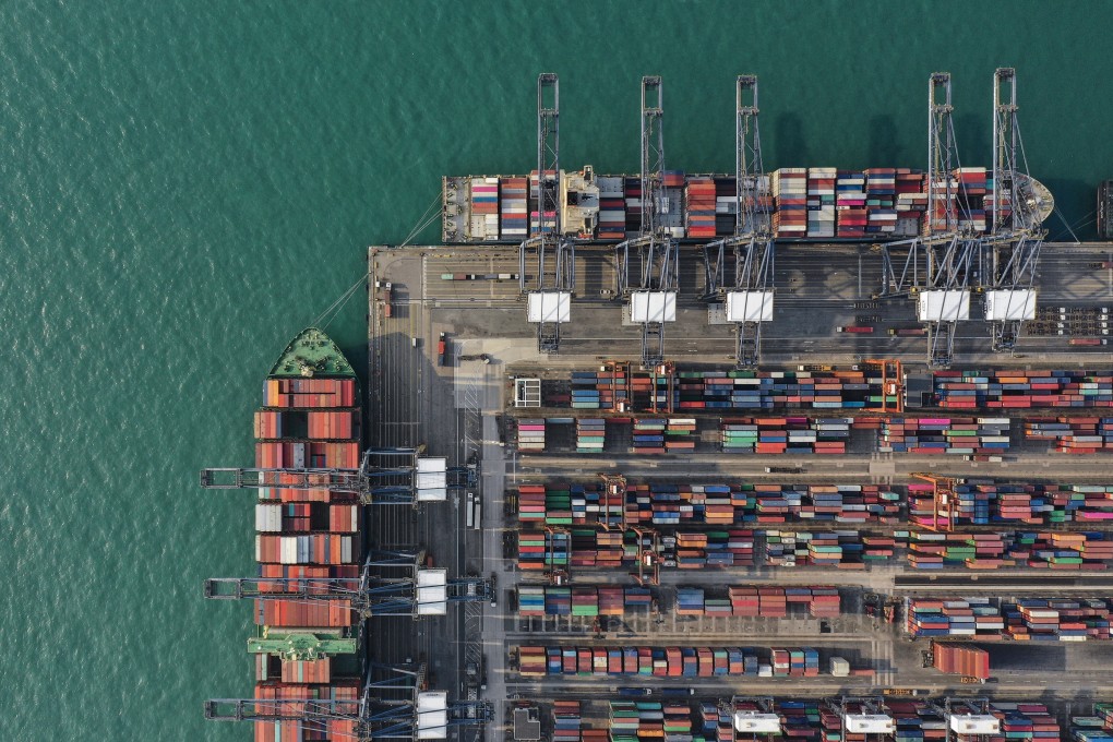 Container ships at the Kwai Tsing Container Port in Hong Kong in October 2018. Hong Kong could leverage its neutral status at a time when ships are under attack in the Red Sea. Photo: Roy Issa