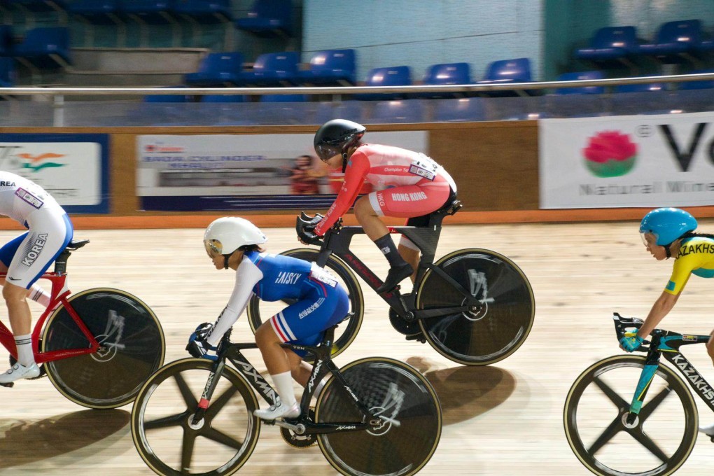 Ceci Lee (in red) came home from the Asian championships in New Delhi with two silver and two bronze medals. Photo: Handout