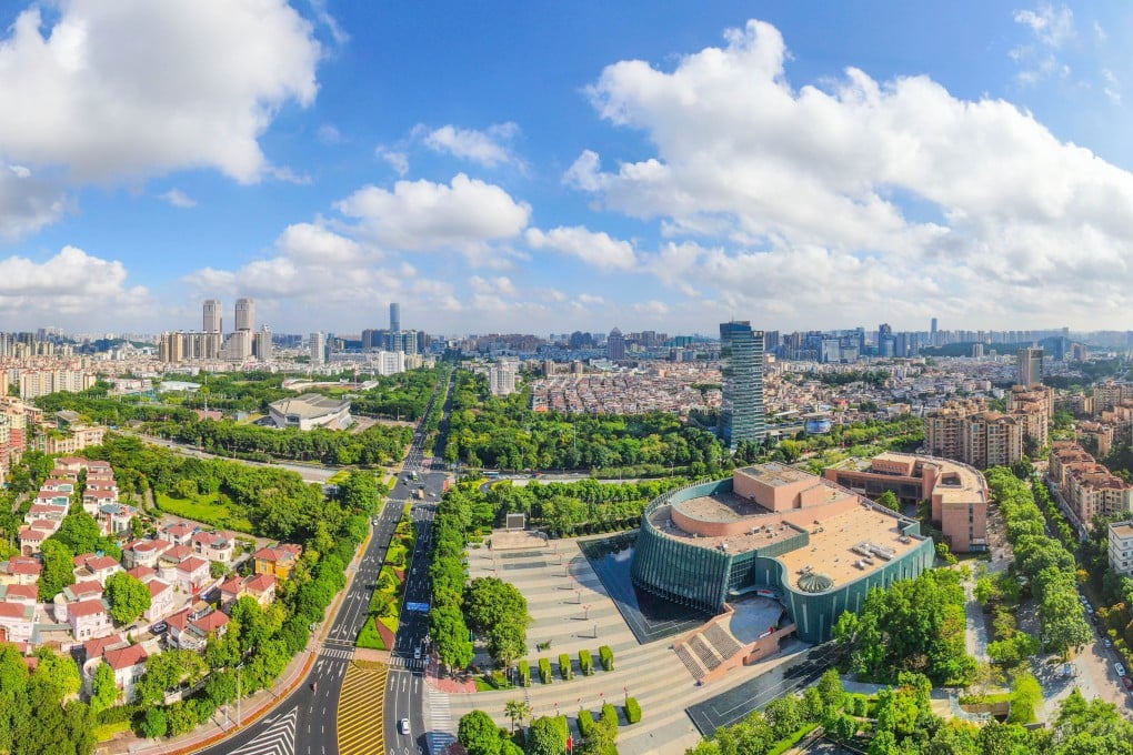 Zhongshan is moving towards becoming the city with the fastest approval speed and the best business environment in the Greater Bay Area. The photo shows the urban landscape of Zhongshan City. Photo: Ye Zhiwen
