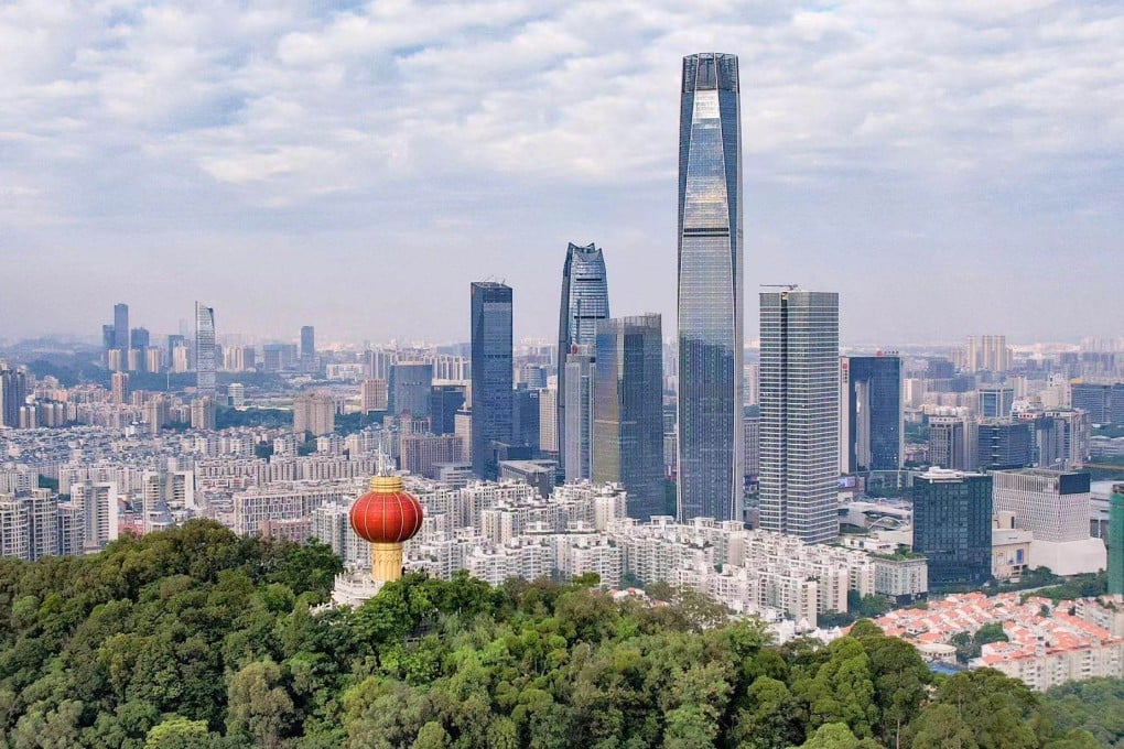 Dongguan city centre. The central GBA city has pushed sectors towards high-end and eco-friendly directions