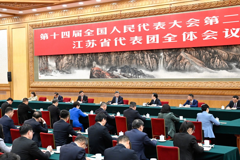 President Xi Jinping has reiterated the need for tech advancement as a means of securing sustainable economic growth and self-sufficiency in high-value industries. Photo: Xinhua