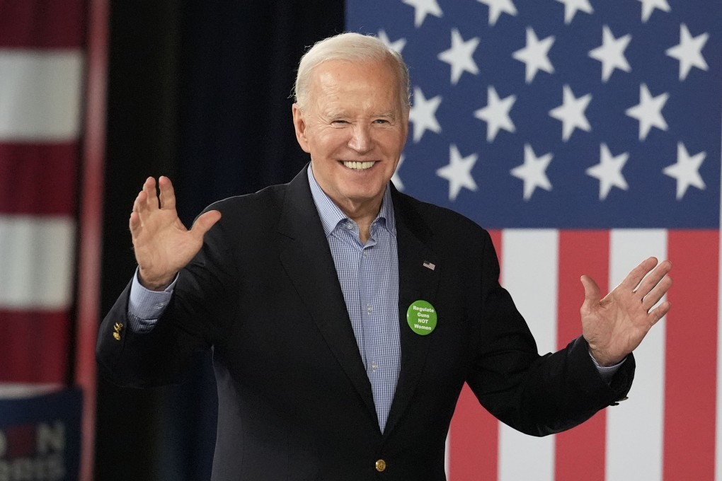 President Joe Biden at a campaign event on Saturday, in Atlanta, Georgia. Photo: AP