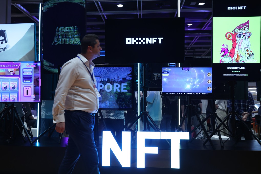 Visitors attending the Web3Hub and Blockchain Labs during the Hong Kong Web3 Festival in Wan Chai on April 14, 2023. Photo: SCMP / Yik Yeung-man