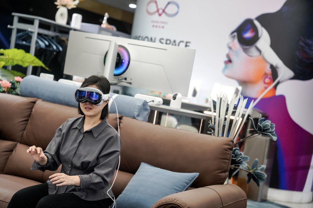 Shenzhen-based Huawei trademarked ‘Vision Pro’ in China in 2021, covering a wide range of goods. Photo: EPA-EFE