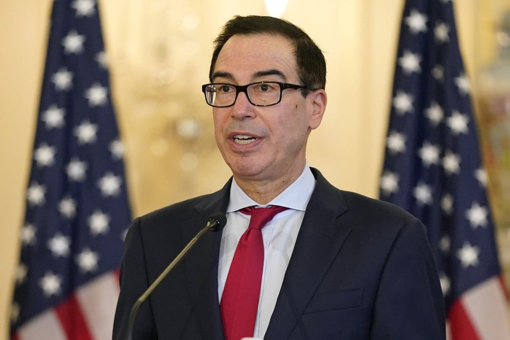 Former US Treasury Secretary Steven Mnuchin says he is putting together an investor group to buy TikTok. Photo: AP
