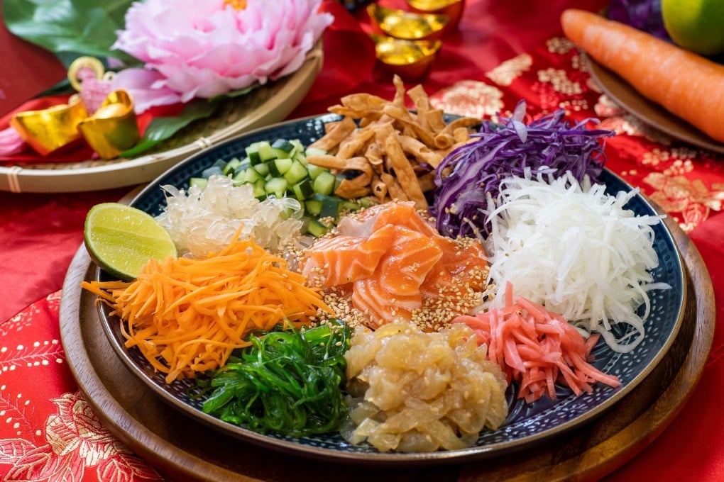 Yusheng is a newly popular Chinese dish for prosperity that doesn’t break the bank. It is part of a growing trend of “quiet luxury” in Chinese food that eschews ostentatious ingredients such as abalone and sea cucumber. Photo: Shutterstock