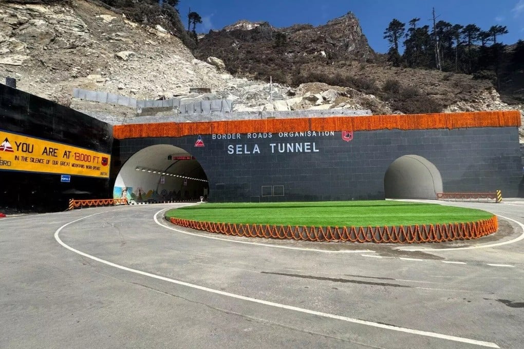 The opening of the Sela Tunnel in the disputed Himalayan border region between China and India has sparked a strong response from Beijing. Photo: X/gemsofbabus_