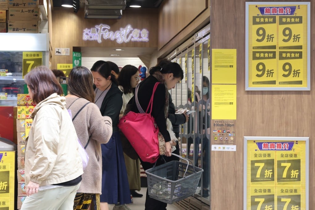 Shoppers stock up at one of DCH’s stores. The retailer was established in 1985 and provides frozen foods, seafood, meat and poultry, among other goods. Photo: Jelly Tse