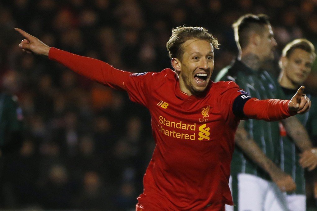Lucas Leiva will always harbour special feelings for Hong Kong after making his Liverpool debut in the city. Photo: Reuters