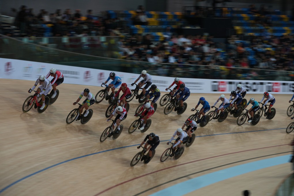 The UCI Track Nations Cup attracted a number of elite riders, but few paying spectators. Photo: Eugene Lee