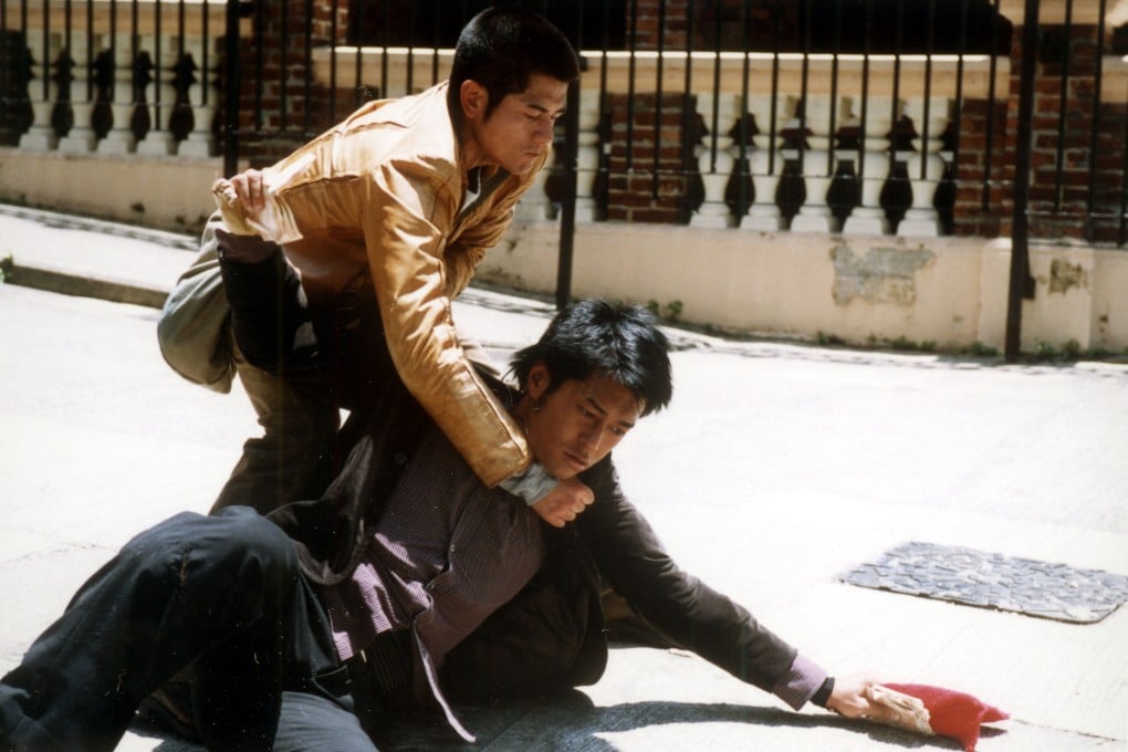 Aaron Kwok (top) and Louis Koo in a still from Throw Down, Hong Kong filmmaker Johnnie To’s movie about judo that was his loosely scripted tribute to Akira Kurosawa. It’s one of three forgotten classics of Hong Kong action cinema we highlight. Photo: China Star Entertainment Group