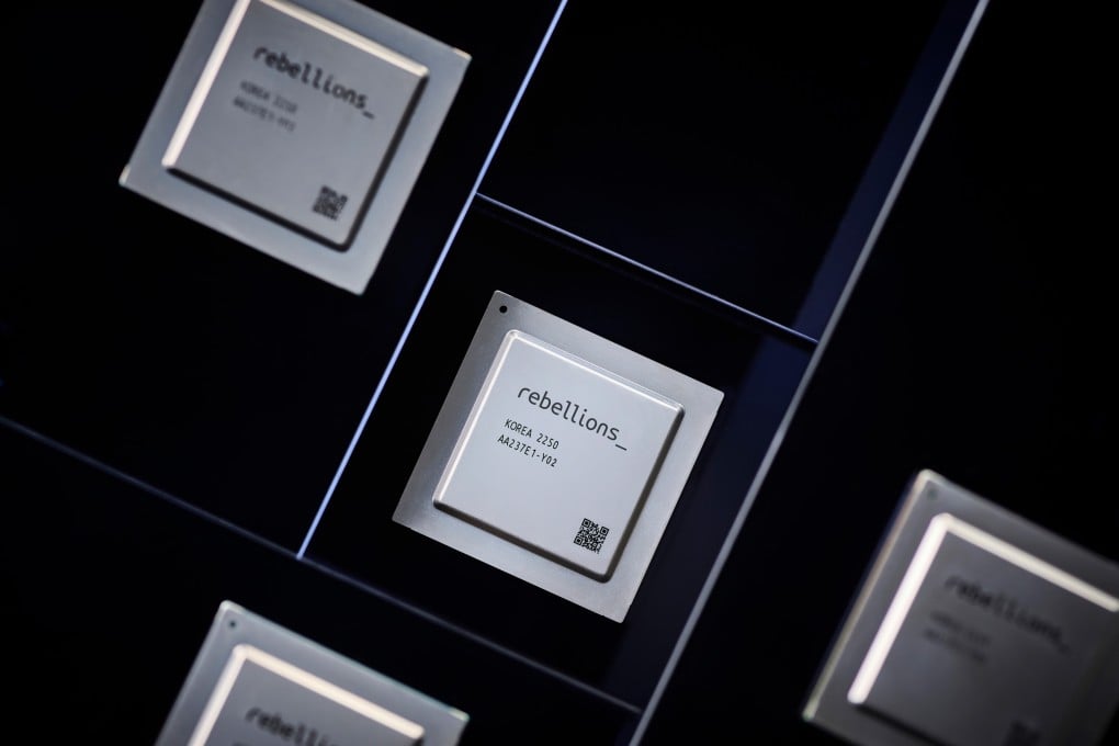 South Korean start-up Rebellions’ latest AI chip, Atom. Photo: Handout