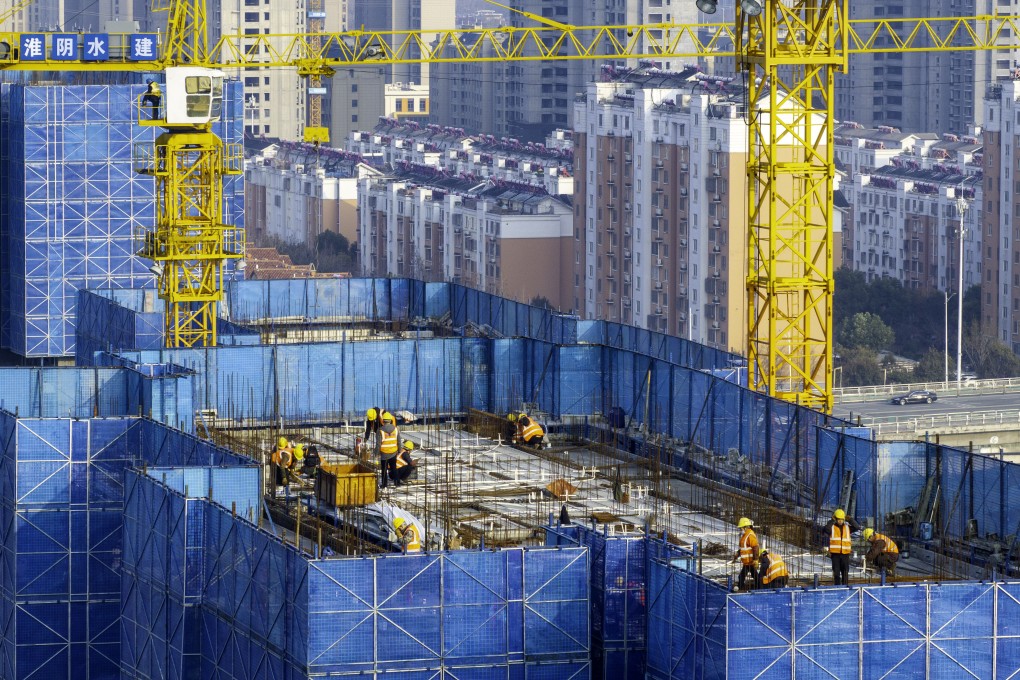 China’s property investment fell by 9 per cent in January and February, year on year. Photo: Getty Images