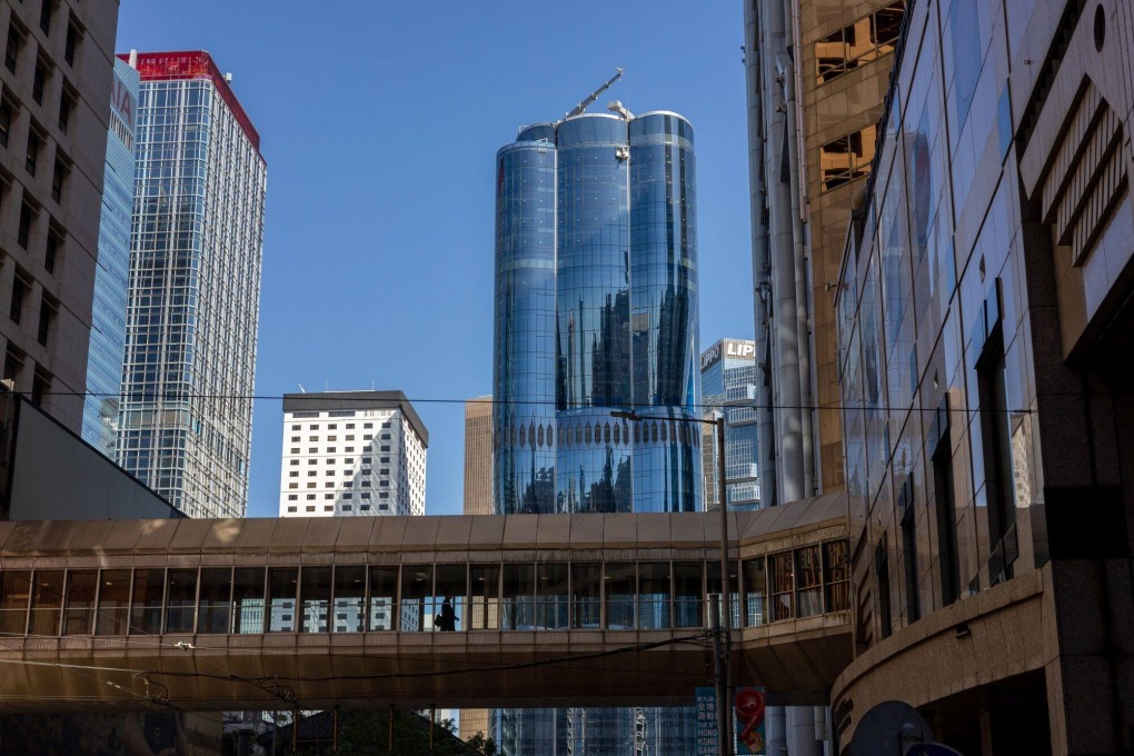 Office buildings in Hong Kong’s Central district are seen on March 12. The office sector is performing well in countries across the Asia-Pacific region, but concerns about influential markets elsewhere are keeping investors from making a move. Photo: Bloomberg