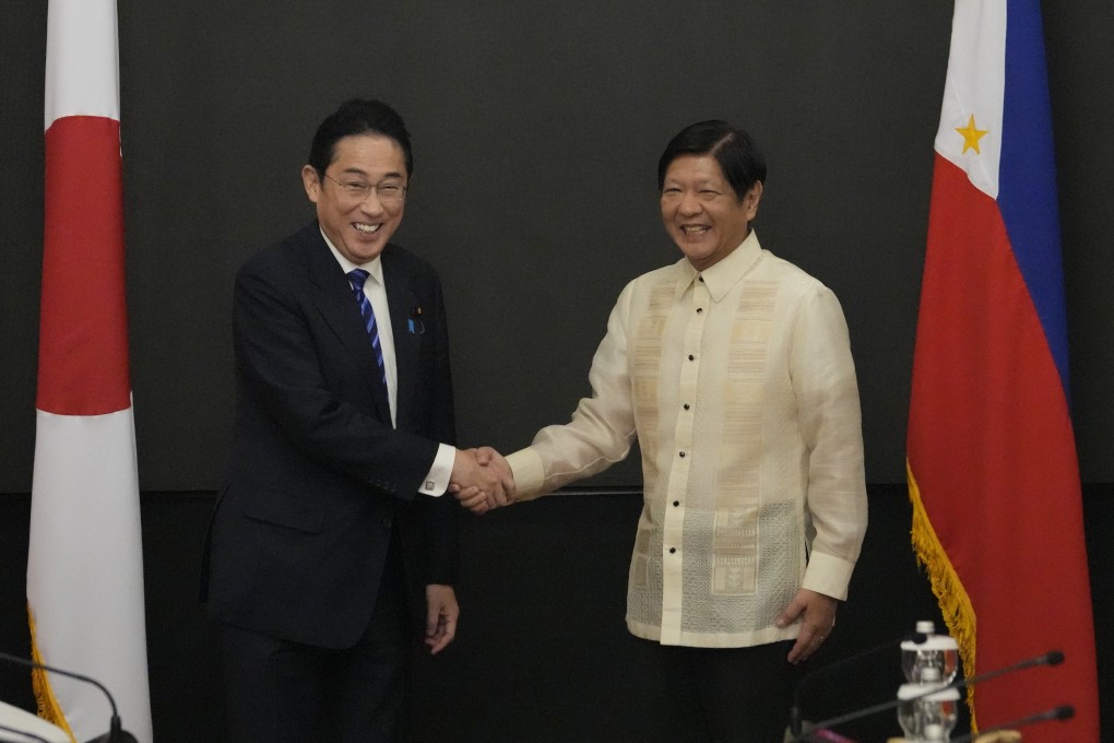 Japanese Prime Minister Fumio Kishida and Philippine President Ferdinand Marcos Jnr at Malacanang Palace on November 3, 2023. File photo: EPA-EFE